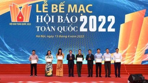 Hội báo toàn quốc năm 2022 thành công tốt đẹp