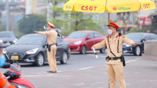 Tăng cường xử lý vi phạm, bảo đảm trật tự an toàn giao thông phục vụ SEA Games 31