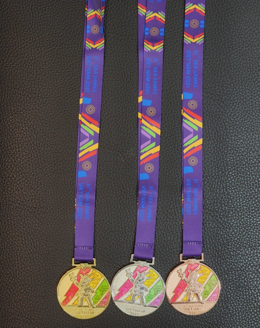 Ra mắt mẫu huy chương được sử dụng tại SEA Games 31
