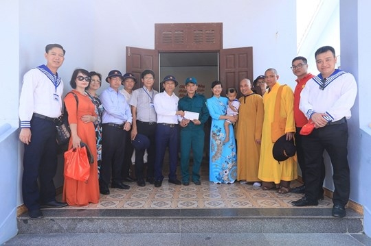 Đoàn công tác Ủy ban Trung ương MTTQ Việt Nam kết thúc tốt đẹp chuyến công tác tại huyện đảo Trường Sa