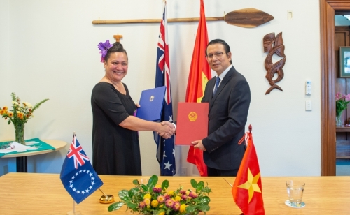 Thông cáo chung thiết lập quan hệ ngoại giao giữa Việt Nam và Quần đảo Cook