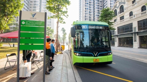 Vinhomes Smart City hút khách nhờ kết nối giao thông công cộng dễ dàng