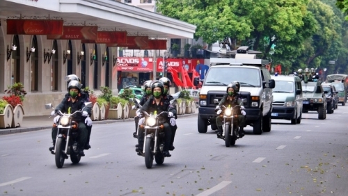 Công an TP Hà Nội ra quân bảo đảm an ninh trật tự, an toàn tuyệt đối SEA Games 31