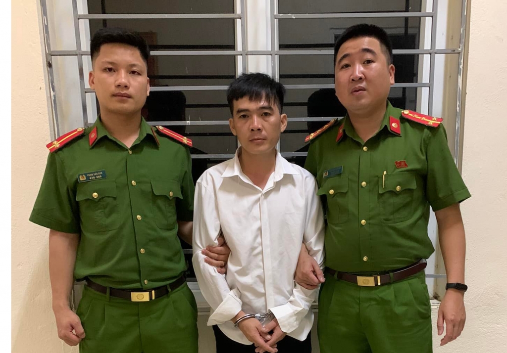 Trương Văn Khanh bị bắt khi đưa người yêu về quê ra mắt (ảnh CATH)