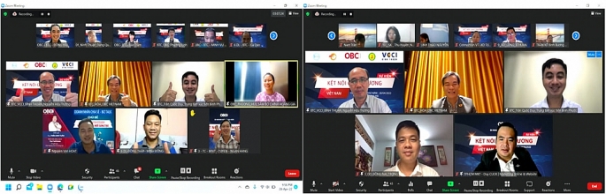 Ban Tổ chức chương trình lưu lại những khoảnh khắc các doanh nghiệp kết nối giao thương thành công, qua đó tìm được các đối tác như mong muốn.