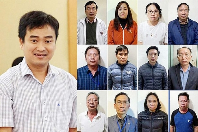 Phan Quốc Việt, Tổng GĐ Cty Việt Á cùng một số bị can trong vụ án