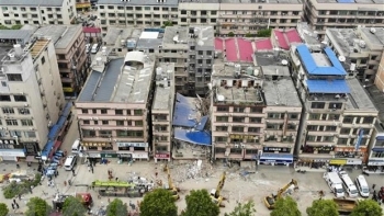 Sập nhà tại Trung Quốc, 53 người thiệt mạng