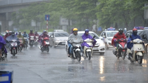 Thời tiết ngày 8/5: Bắc Bộ có mưa rào và dông, đề phòng thời tiết nguy hiểm