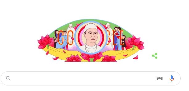 Google Doodle hôm nay (10/5/2022) kỷ niệm 110 năm ngày sinh của Giáo sư Tôn Thất Tùng. 