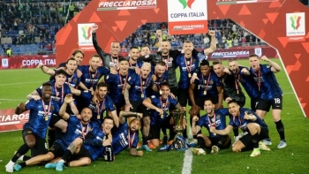 Thắng kịch tính trước Juventus, Inter Milan đăng quang Coppa Italia
