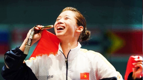 Hai vận động viên Hà Nội mở "vàng" cho Wushu Việt Nam tại SEA Games 31