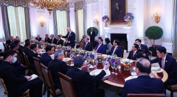 Thủ tướng Phạm Minh Chính cùng Lãnh đạo các nước ASEAN ăn trưa, làm việc với đại diện Lãnh đạo Quốc hội Hoa Kỳ