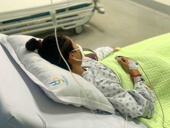 Nữ vận động viên Wushu Campuchia đau ruột thừa được phẫu thuật miễn phí
