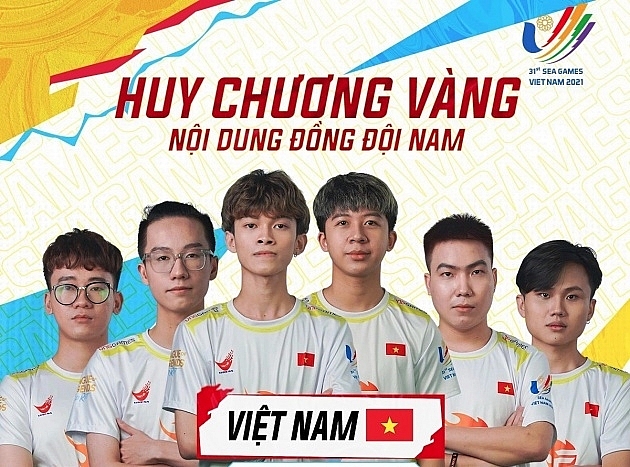 Thể thao điện tử Việt Nam giành tấm huy chương Vàng lịch sử tại SEA Games 31