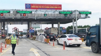 Sẽ phạt nguội xe không dán thẻ ETC, không đủ điều kiện lưu thông trên cao tốc Hà Nội - Hải Phòng