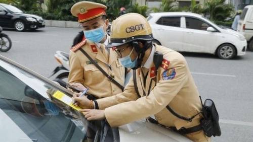 Hà Nội xử lý 653 trường hợp vi phạm về trật tự an toàn giao thông dịp SEA Games 31