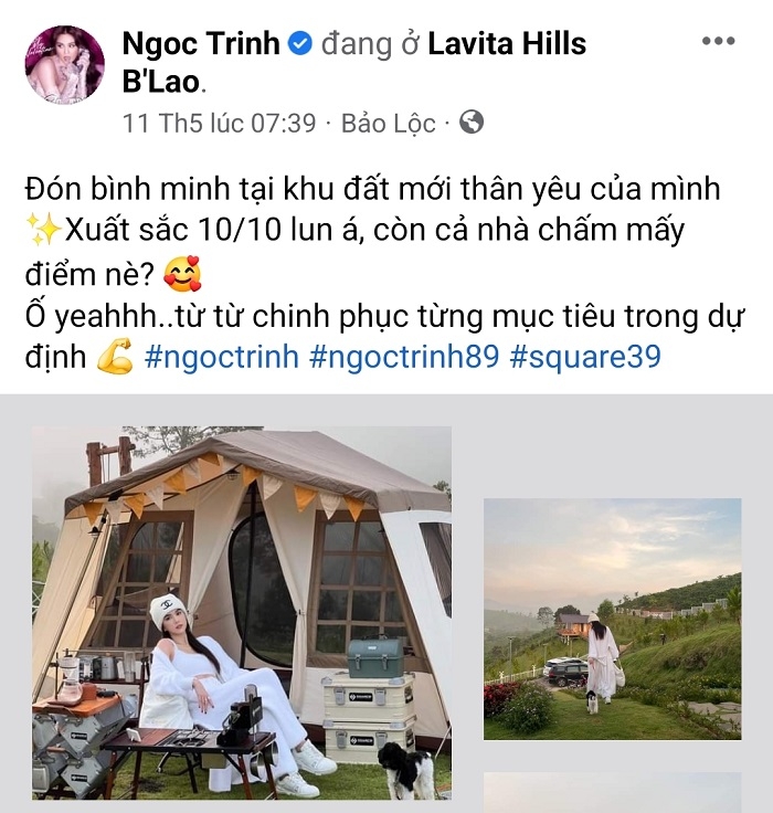 Thực hư thông tin Ngọc Trinh mua 11ha đất xây homestay ở Bảo Lộc