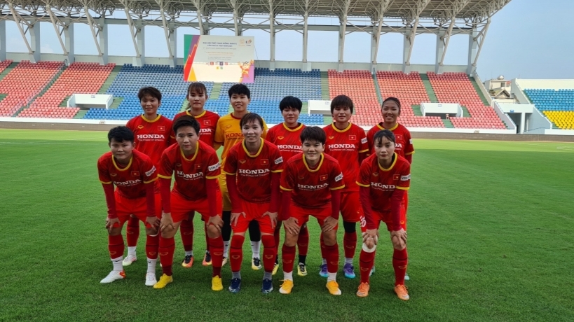 ĐT nữ Việt Nam đá giao hữu với đội bóng hạng 3 thế giới