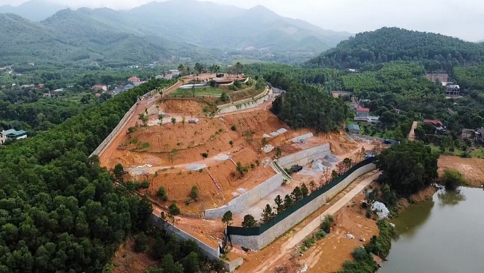 Vĩnh Phúc: Quyết định cưỡng chế phá dỡ công trình xây dựng vi phạm trên đất rừng xã Ngọc Thanh