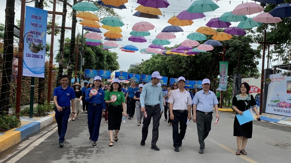Xây dựng phố đi bộ Trịnh Công Sơn theo mô hình không khói thuốc lá