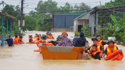 Chủ động phòng, chống thiên tai, tìm kiếm cứu nạn, giảm thiểu thiệt hại về người và của