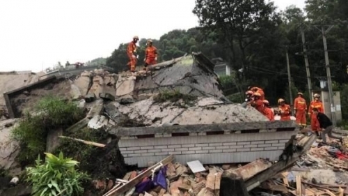 Động đất ở Trung Quốc, ít nhất 18 người thương vong