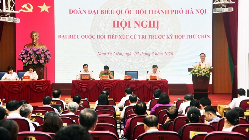 Lịch tiếp xúc cử tri đại biểu HĐND TP Hà Nội trước kỳ họp thứ 6