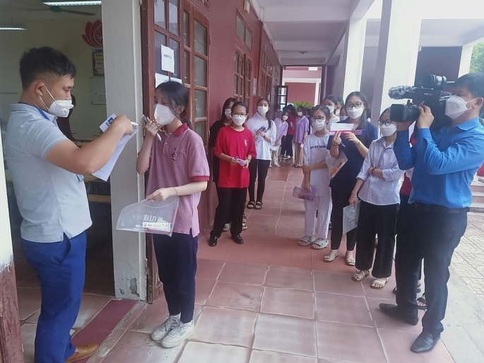 Nghệ An: Kết thúc kỳ thi tuyển sinh, 5 thí sinh vi phạm quy chế