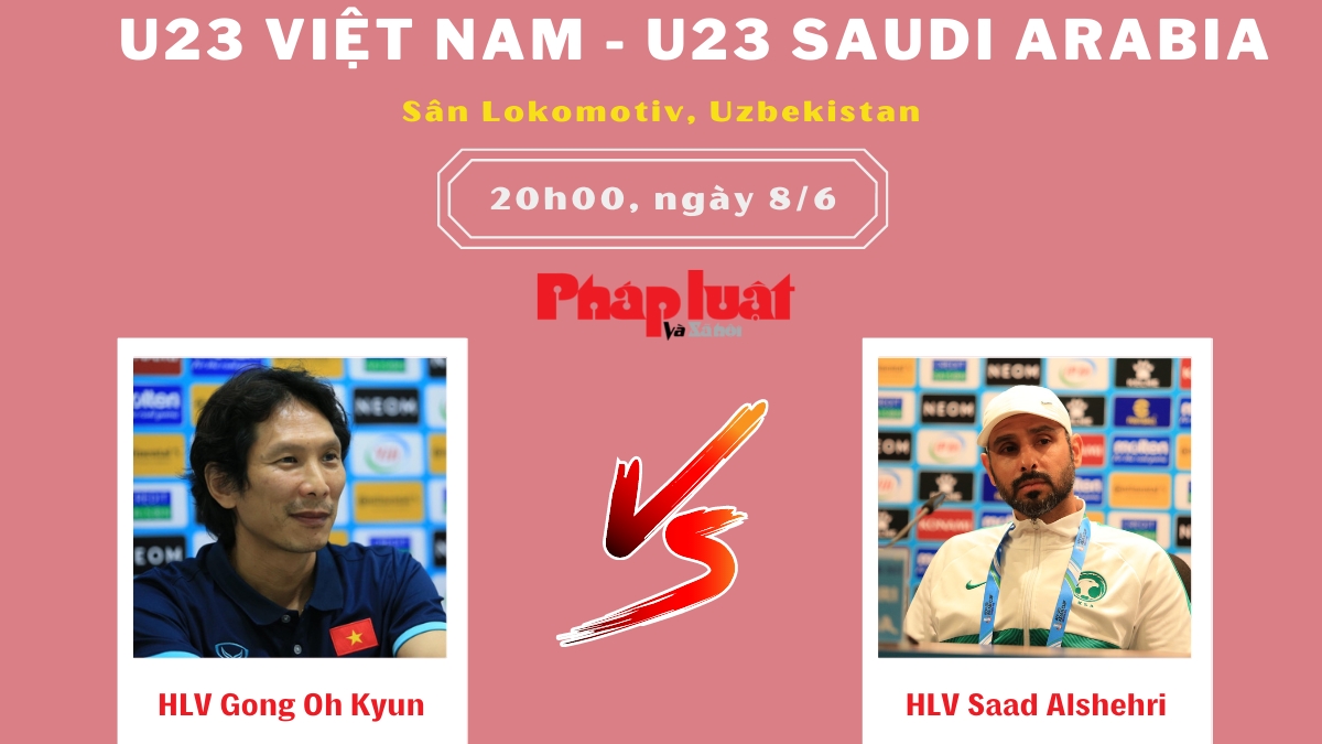 Thông tin trước trận U23 Việt Nam - U23 Saudi Arabia