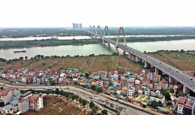 Quy hoạch phân khu đô thị sông Hồng là không gian thoát lũ sông Hồng đoạn qua khu vực đô thị trung tâm
