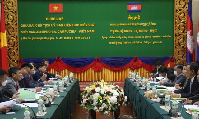 Cuộc họp hai Chủ tịch Ủy ban liên hợp biên giới Việt Nam - Campuchia, Campuchia - Việt Nam