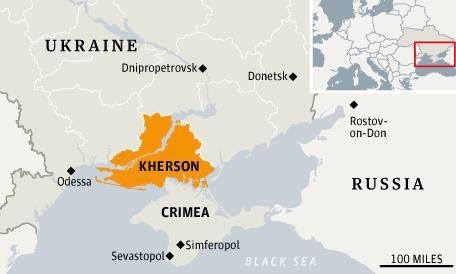 Truyền hình Nga lên sóng tại vùng Kherson