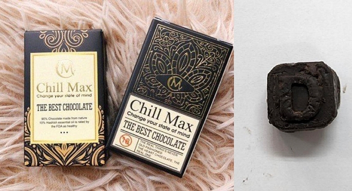 Chocolate được ngụy trang dưới dạng ma túy  mới Chocolate Chill Max, bán công khai trên MXH