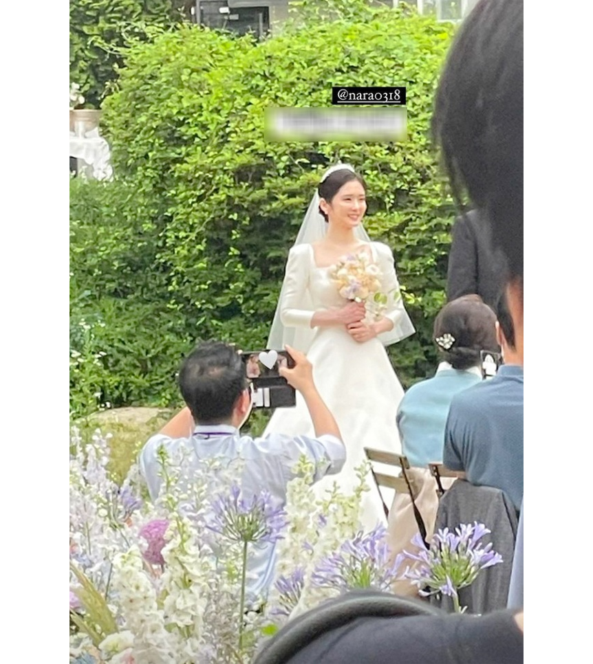 Toàn cảnh đám cưới Jang Nara