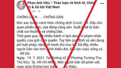 Hầu toà vì đăng 33 bài viết sai sự thật trên mạng xã hội