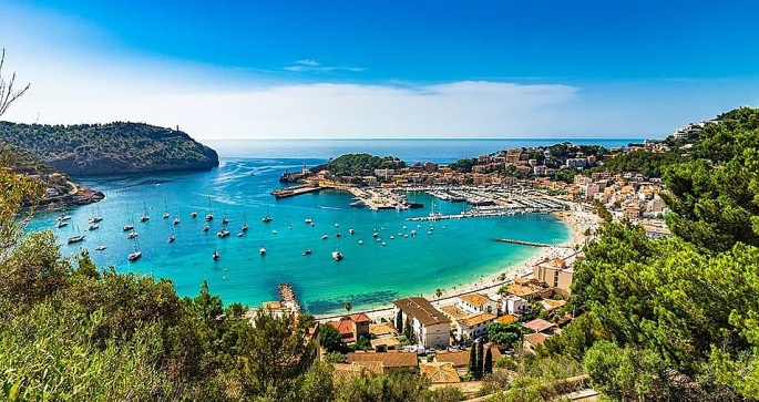 Đô thị Mallorca trên đảo Majorca, Tây Ban Nha - nơi xảy ra vụ việc 