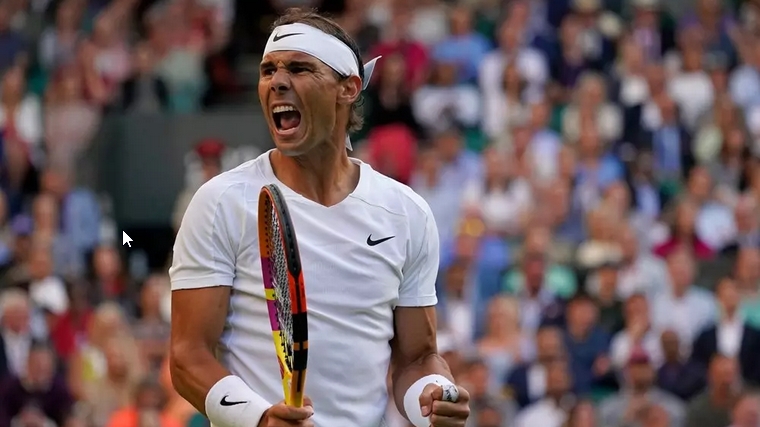 Nadal thắng nghẹt thở để tiến vào bán kết Wimbledon 2022