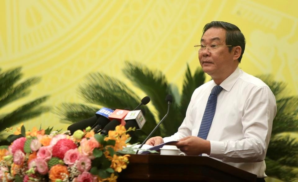 Phó Chủ tịch Thường trực phụ trách điều hành UBND TP Lê Hồng Sơn tiếp thu, làm rõ thêm vấn đề đại biểu quan tâm