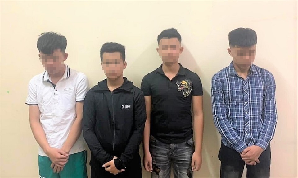 Nhóm đối tượng phá hoại ruộng dưa hấu của gia đình ông Phan Văn Tôn bị công an bắt giữ