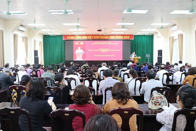 -	Phòng Tư pháp quận Nam Từ Liêm tổ chức tập huấn công tác hòa giải cơ sở năm 2022