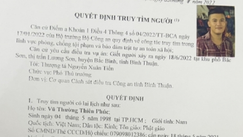 Truy tìm nghi can liên quan vụ án mạng trong quán nhậu lúc nửa đêm