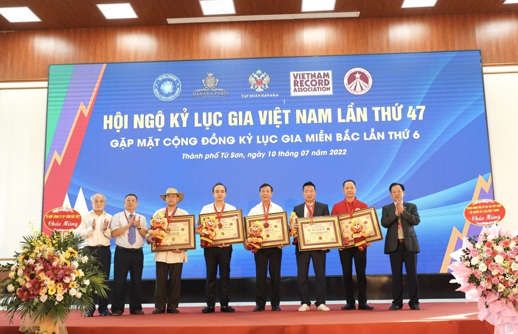 Hội ngộ kỷ lục Việt Nam lần thứ 47: 2.822 kỷ lục đã được xác lập