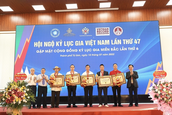 Hội ngộ kỷ lục Việt Nam lần thứ 47: 2.822 kỷ lục đã được xác lập