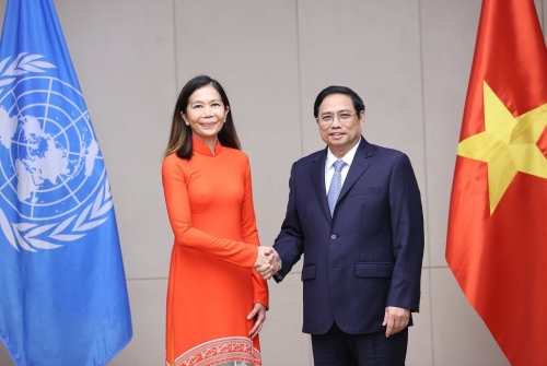 Thủ tướng Phạm Minh Chính tiếp Điều phối viên thường trú Liên hợp quốc trình Thư Uỷ nhiệm