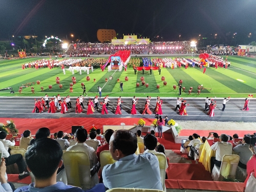 Vĩnh Phúc: Đại hội TDTT huyện Yên Lạc lần thứ VI năm 2022 diễn ra trang nghiêm, rực rỡ