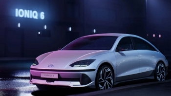 Ra mắt xe điện Hyundai Ioniq 6 vô cùng bắt mắt
