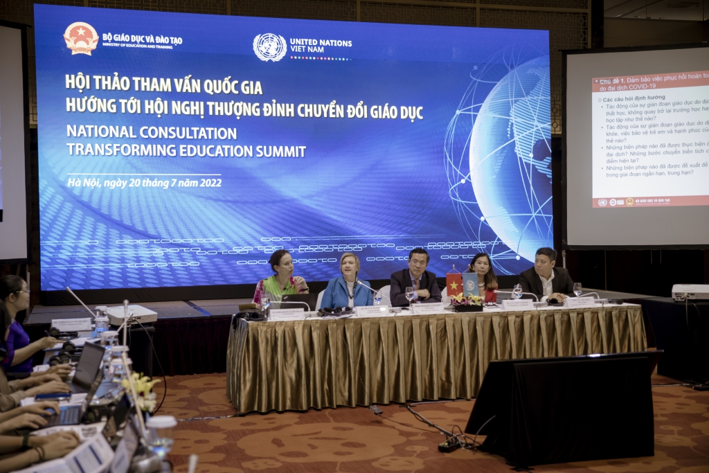 Việt Nam tổ chức Hội nghị Tham vấn Quốc gia về Chuyển đổi Giáo dục