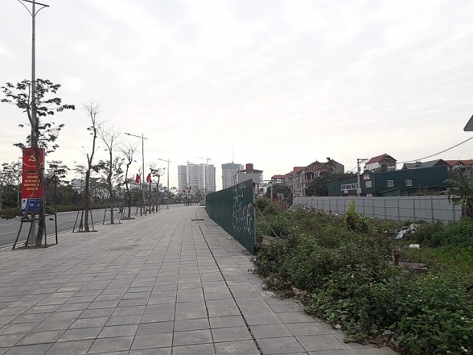 DA đấu giá quyền sử dụng đất xây dựng nhà ở thấp tầng để bán tại tổ dân phố Kiên Thành, huyện Gia Lâm, Hà Nội	                                                                                                         Ảnh: D.N			