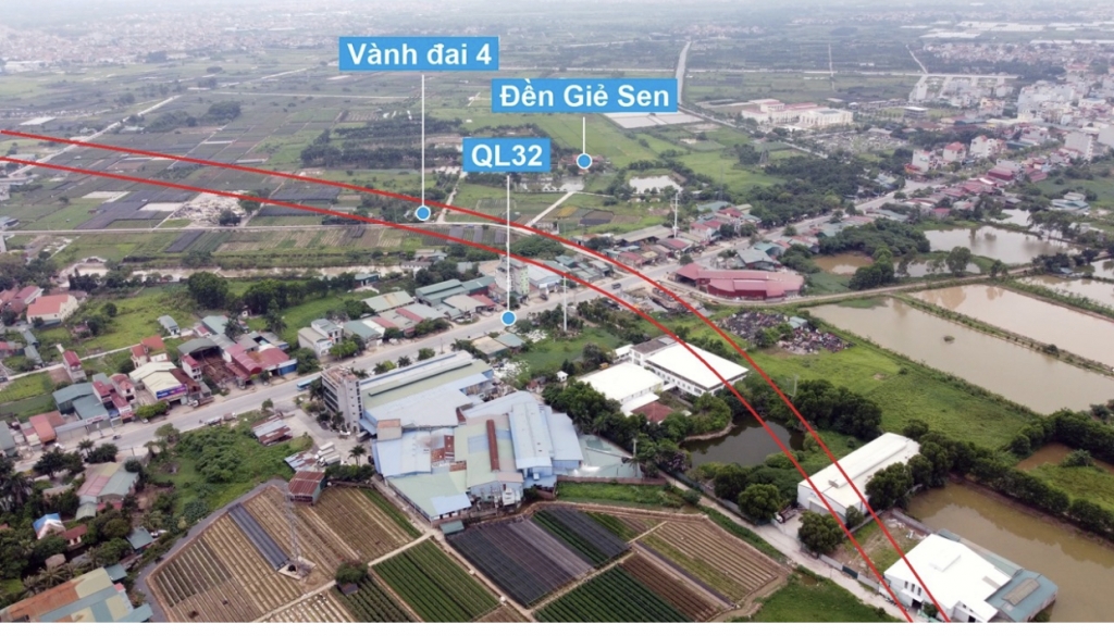Đường Vành đai 4 trên địa bàn thành phố Hà Nội chia làm 4 đoạn
