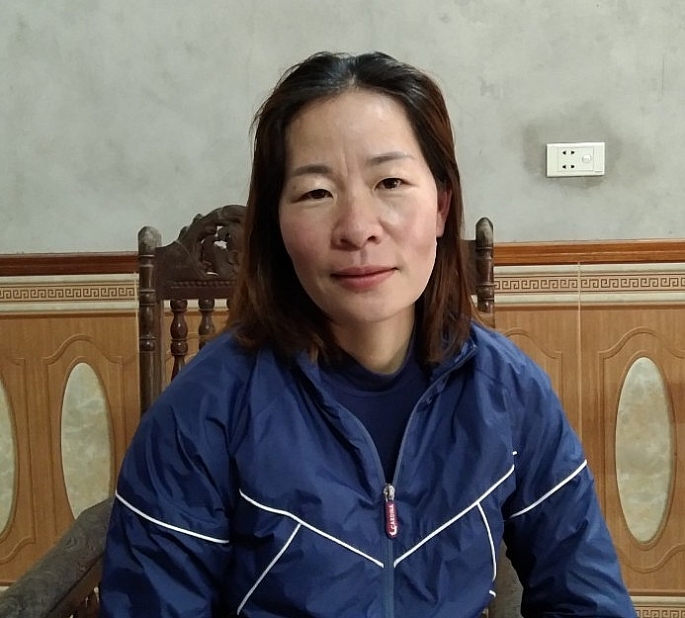 Nữ trưởng thôn luôn nỗ lực trong công tác hòa giải 	Ảnh: Hồng Đạt
